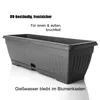 BigDean Blumenkasten mit abnehmbarem Untersetzer - Produktbild-Vorschau 2