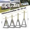 Wiltec 4x cavalletti di sostegno in alluminio per caravan e Anteprima dell’immagine prodotto 9