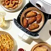 100 Stück Backpapier Airfryer, Air Fryer Pergamentpapier, Produktbild-Vorschau 3