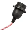 Textilkabel pendel Fassung E27 mit Schalter 4,5 Meter EC03B Produktbild-Vorschau 3