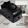 FUERS Bezdrôtový Dverový Alarmový Klin 120 dB – Prenosný Náhľad obrázku produktu 8