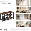 tectake® Taunton scarpiera 80 x 30 x 45,5 cm Anteprima dell’immagine prodotto 6