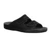 A single black sandal is shown against a white background. Anteprima dell’immagine prodotto