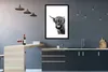 MuchoWow® MuchoWow® Gerahmtes Poster Scottish Hochlandrind Produktbild-Vorschau 6