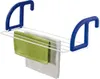 A hanging clothes dryer with two towels draped over it. Náhled obrázku produktu