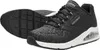 Skechers Uno 2  Sneakers Laag - Zwart - Maat 39 Voir les images du produit 6
