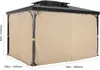 VEVOR Terrassenvorhang, 2810x3410x2140 mm, mit Produktbild-Vorschau 8