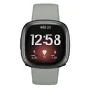 Strap-it Fitbit Sense 2 Silikon Armband Classic (Grau) - Produktbild-Vorschau 3