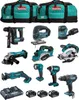 MAKITA Kit MK1003 (DHP482+ DTD152+ DHR171+ DGA452+ DJR183+ Produktbild-Vorschau 1
