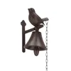 Esschert Design Cloche de porte Oiseau avec chaîne à tirer Voir les images du produit 3