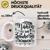 Nähen Geschenk Stricken Nähen Ist Wie Zaubern Können Tasse Produktbild-Vorschau 3