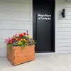 IvoQ Jardinière en Bois pour Extérieur - Carré 60x60x45 cm Voir les images du produit 6