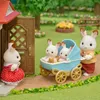 SYLVANIAN set conigli gemelli + passeggino 05432 Anteprima dell’immagine prodotto 7