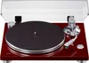 A close-up studio shot of a Teac TN-3B-SE cherry turntable. Anteprima dell’immagine prodotto