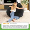 Green Bean® Indoor Sitzsack "Scoop" 90x110cm mit EPS Perlen Produktbild-Vorschau 4