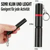 Mini LED Taschenlampe Schlüsselanhänger, 150 Lumen, 3 Modi, Produktbild-Vorschau 5