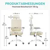 Yaheetech Ergonomischer Bürostuhl Schreibtischstuhl, mit Produktbild-Vorschau 3