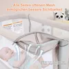 COSTWAY 3 in 1 Beistellbett, Reisebett Baby mit Matratze, Produktbild-Vorschau 7
