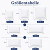 Komfortec Wasserdichter Kissenbezug 2er Set 80x80 cm mit Produktbild-Vorschau 9