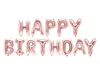 Guirlande de ballons "HAPPY BIRTHDAY" 340x35cm | Or rose Voir les images du produit 1