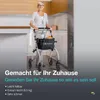 Helavo Wohnungsrollator 60 cm schmal Indoor Rollator mit Produktbild-Vorschau 3