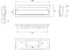 etanol Nice-House 1200x400mm.krb setanolom 1200 mm čierny Náhľad obrázku produktu 12