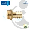 tecuro Sauger Schlauchstutzen-Schlauchtülle Ø 21 mm x Produktbild-Vorschau 4