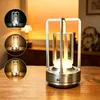 Tragbare Innen-/Außentischlampe aus Metall, kabellose Produktbild-Vorschau 1