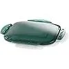 A green plastic container with handles and a lid, shown from a side angle on a white background. Produktbild-Vorschau