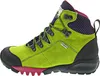A side view of a single hiking boot. Produktbild-Vorschau