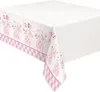 Tischdecke PVC Elefant Floral Pink ca.137x213cm Produktbild-Vorschau 3