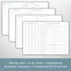 Business-Timer 2026 / A5 / Blue Canvas / Häfft-Verlag Produktbild-Vorschau 5