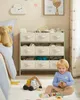 SONGMICS Spielzeugtruhe Kinderregal Kinder Bücherregal mit Produktbild-Vorschau 8