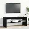 vidaXL TV skříňka vzhled černého dubu 100x40x40 cm materiál Náhled obrázku produktu 2