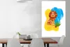 MuchoWow® Poster Löwe - Wasser - Dschungel 80x120 cm - Produktbild-Vorschau 2