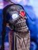 Colonna d'ingresso per feste di Halloween con teschi 2 Anteprima dell’immagine prodotto 4