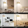 Rotin Lampadaire Boho Lampadaire à intensité variable Voir les images du produit 7