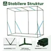 Sekey 200 x 77 x 170 cm Foliengewächshaus Schrägdach, Produktbild-Vorschau 5