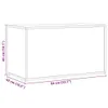 Aufbewahrungstruhe Artisan-Eiche 84x42x46 cm Holzwerkstoff Produktbild-Vorschau 12