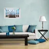 Wallario Poster mit Fenster-Illusion: Schilfrohr am See vor Produktbild-Vorschau 2