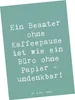 Mr. & Mrs. Panda Fotokarte Spruch Beamter Kaffeepause - Produktbild-Vorschau 1