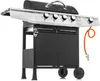 Mocny grill gazowy LEHMANN OHIO 4+1  żeliwny ruszt Podgląd zdjęcia produktu 6