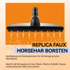 A vacuum cleaner brush head with text overlays and graphics. Produktbild-Vorschau