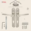 DOMINO Türgriff 72 Drückergarnitur PZ-Profilzylinder Set| Produktbild-Vorschau 9