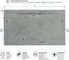 Diagram showing dimensions and features of a product, likely a shower tray, with text in multiple languages. Produktbild-Vorschau