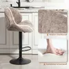Barhocker 2er Set Höhenverstellbar Drehbar Tresenhocker mit Produktbild-Vorschau 7
