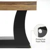 Table console table d’entrée style ferme de 160 cm pour Voir les images du produit 7