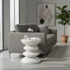 Relaxdays Bijzetter, zigzaggemotief, wit Productafbeelding-voorbeeld 3