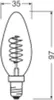 Osr Ledf Kerz3,4W E14 2200Kgd Anteprima dell’immagine prodotto 3