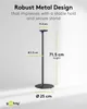 A black speaker stand with dimensions indicated by text overlays. Náhled obrázku produktu